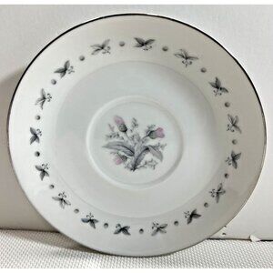 Vintage Seyei Japan Teresa Fine China 5 1/2" Saucers #2154 – Set of 4